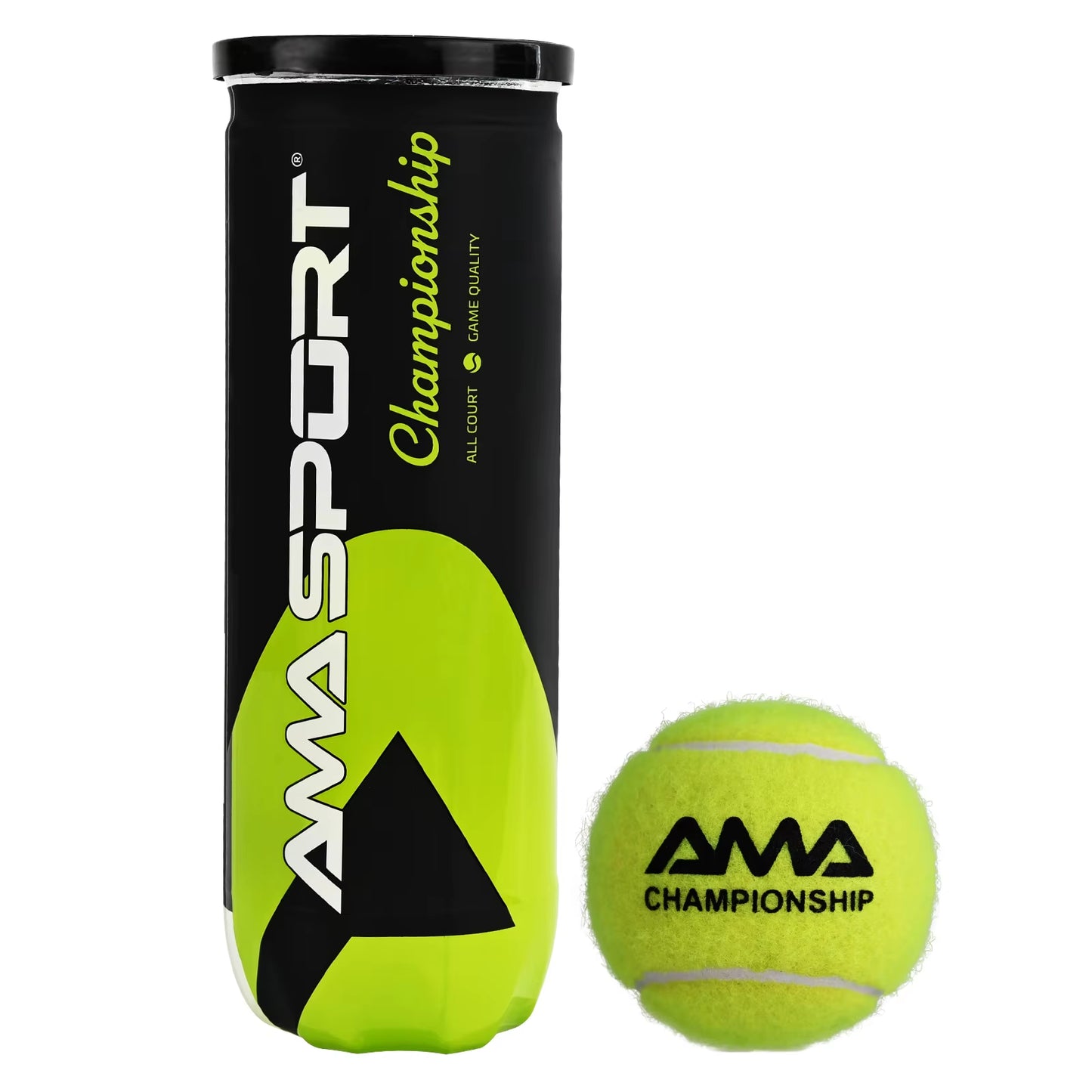 World Padel Balls 1Can 3 Balls–Optimal Bounce Padel Balls for Professional and Amateur Players Tennis Ball