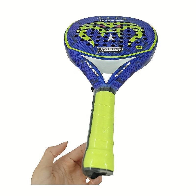 KOBRA VENOM PRO – Raqueta de pádel 12K Carbon para entrenamientos profesionales