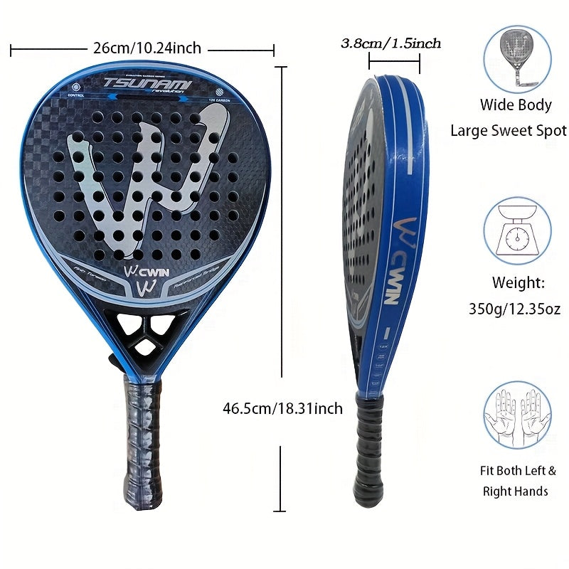 Raqueta de carbono 12K – Premium para adultos