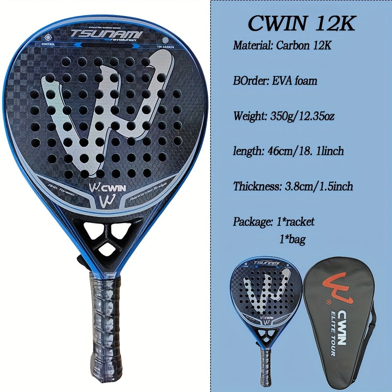 Raqueta de carbono 12K – Premium para adultos