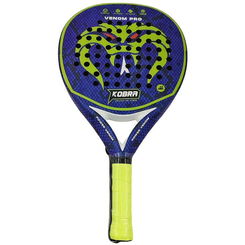 KOBRA VENOM PRO – Raqueta de pádel 12K Carbon para entrenamientos profesionales